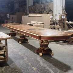 ,MY SHOP,French Classic Dining Table Stylish Long Dining Room Table,foshan furniture factory,custom Furniture factory,china furniture factory