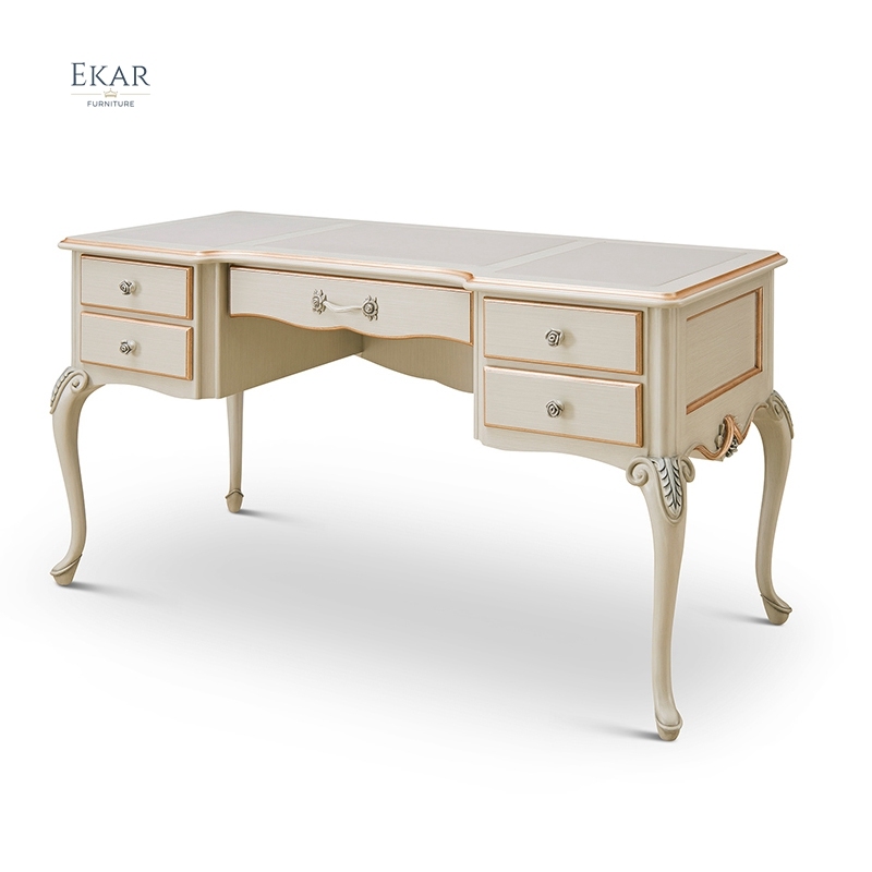 Elegant French furniture desk writing desk,EKAR FURNITURE CO.,LTD,Elegant French furniture desk writing desk,foshan furniture factory,custom Furniture factory,china furniture factory