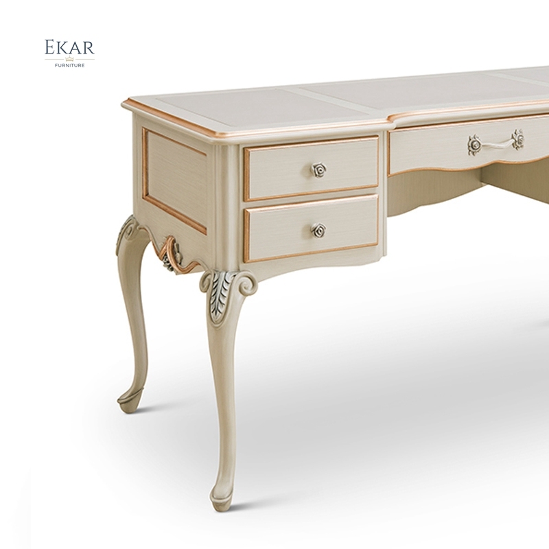 Elegant French furniture desk writing desk,EKAR FURNITURE CO.,LTD,Elegant French furniture desk writing desk,foshan furniture factory,custom Furniture factory,china furniture factory
