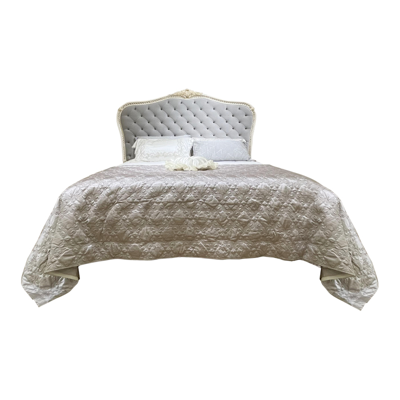 Home Furniture Bedroom Furniture White Wooden Bed,EKAR FURNITURE CO.,LTD,,foshan furniture factory,custom Furniture factory,china furniture factory