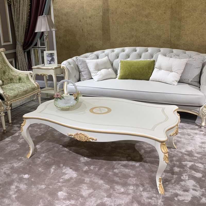 French Hand-Painted Coffee Table Classic Living Room Accent,EKAR FURNITURE CO.,LTD,French Hand-Painted Coffee Table Classic Living Room Accent,foshan furniture factory,custom Furniture factory,china furniture factory