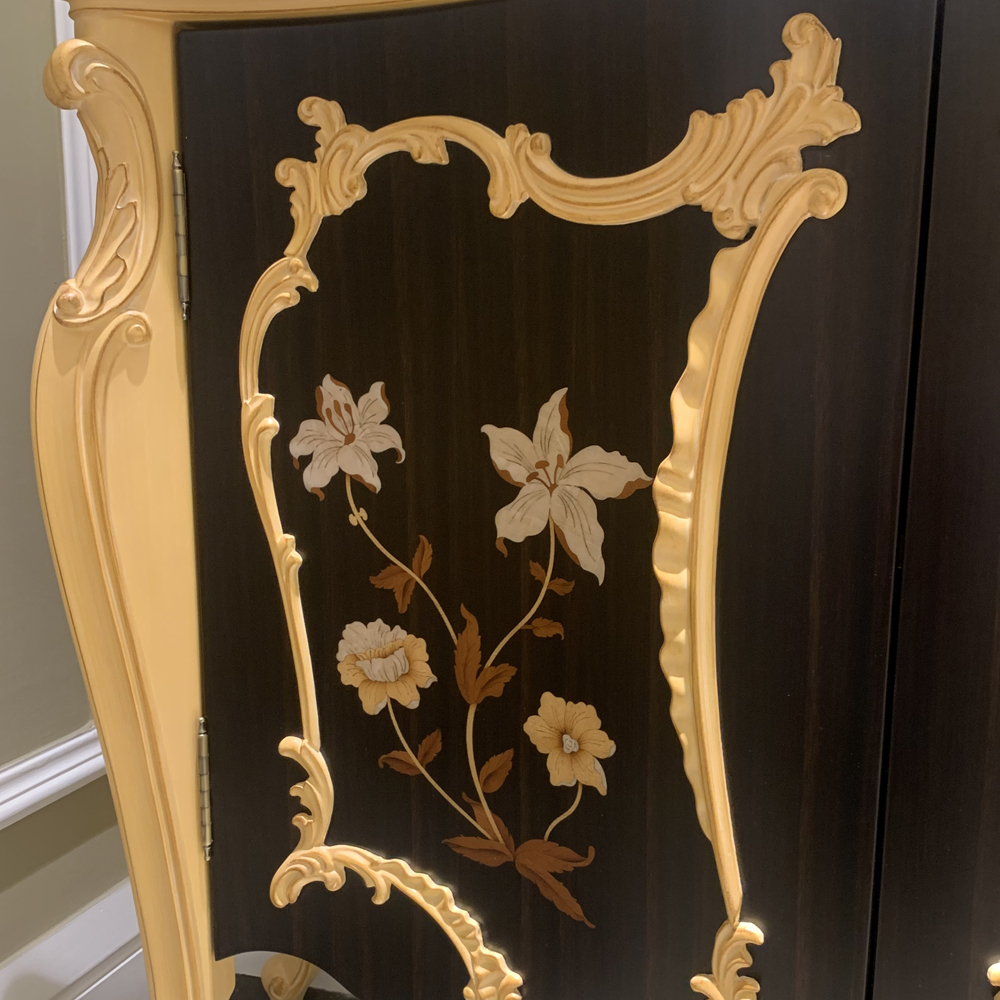 French Classic Entryway Cabinet Functional Foyer Storage,EKAR FURNITURE CO.,LTD,French Classic Entryway Cabinet Functional Foyer Storage,foshan furniture factory,custom Furniture factory,china furniture factory
