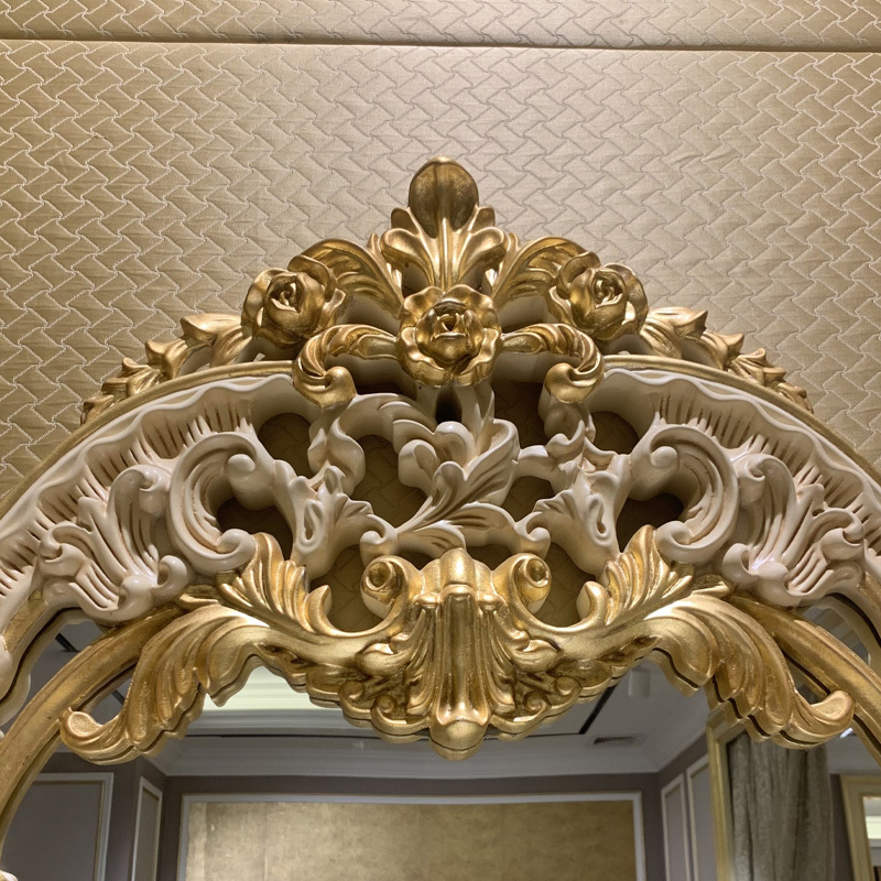 French Classic Entryway Mirror with Carved Wood Frame for Living Room Decor,EKAR FURNITURE CO.,LTD,French Classic Entryway Mirror with Carved Wood Frame for Living Room Decor,foshan furniture factory,custom Furniture factory,china furniture factory