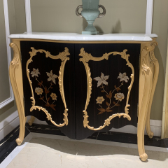 ,MY SHOP,French Classic Entryway Cabinet Functional Foyer Storage,foshan furniture factory,custom Furniture factory,china furniture factory