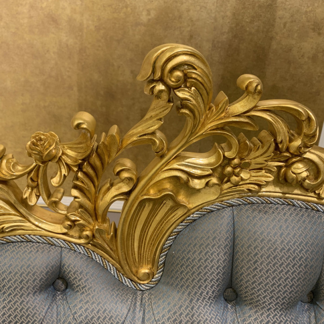 ,MY SHOP,French Classic Lounge Chair with Upholstered Seat and Carved Wooden Frame,foshan furniture factory,custom Furniture factory,china furniture factory