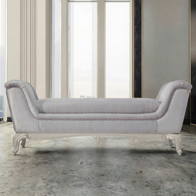 ,MY SHOP,Italian classic Furniture Antique Bedroom Bench Bed Stools Bedroom Ottoman Furniture,foshan furniture factory,custom Furniture factory,china furniture factory