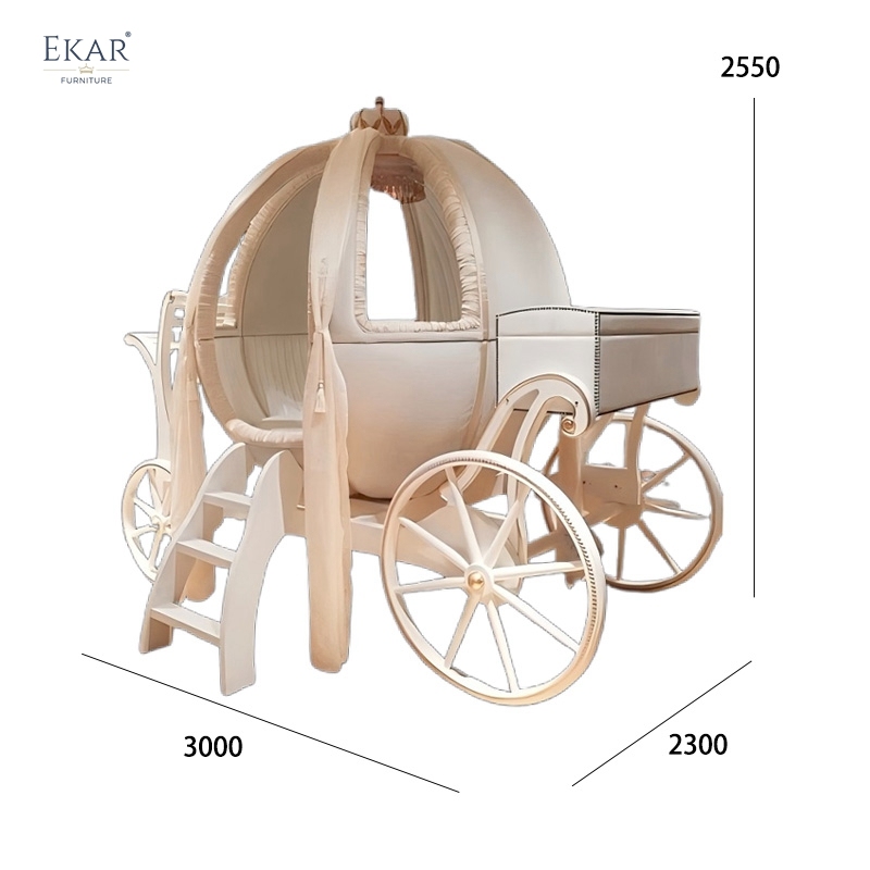 Children's bedroom furniture pumpkin car shape childlike children's furniture series,EKAR FURNITURE CO.,LTD,,foshan furniture factory,custom Furniture factory,china furniture factory