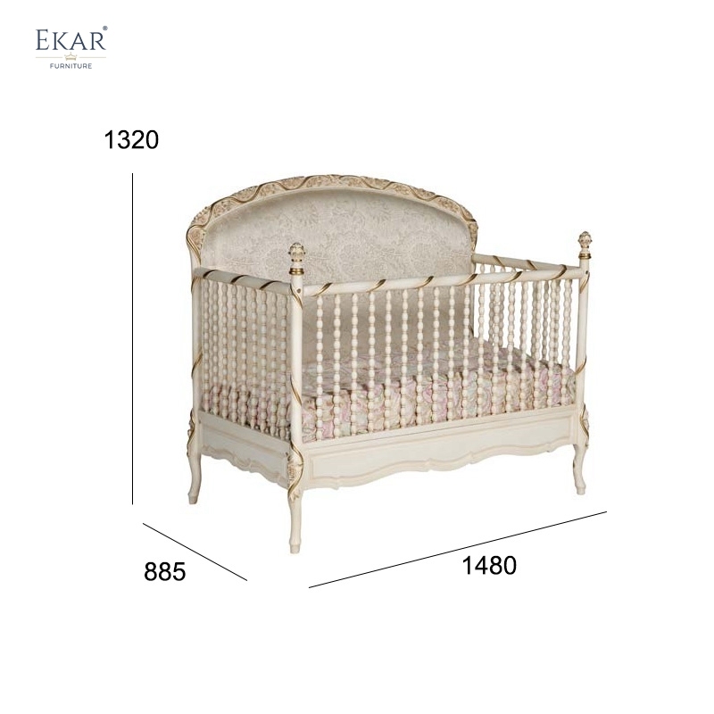Modern Oscar Solid Wood Kids Bed - Luxury Children's Bed for Home or Hotel Use,EKAR FURNITURE CO.,LTD,,foshan furniture factory,custom Furniture factory,china furniture factory