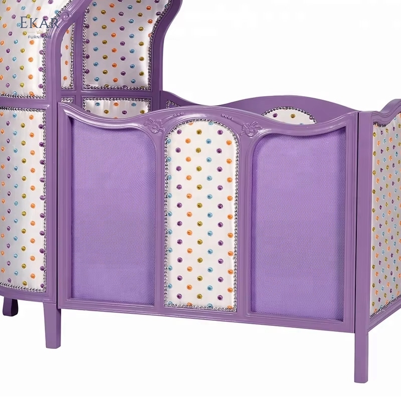Customizable Princess Canopy Bed for Girls - Luxury Themed Kids Bed for Home, Hotel & Villa,EKAR FURNITURE CO.,LTD,,foshan furniture factory,custom Furniture factory,china furniture factory