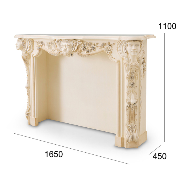 ,MY SHOP,Classic Fireplace with Decorative Mantel for Living Room or Dining Area,foshan furniture factory,custom Furniture factory,china furniture factory