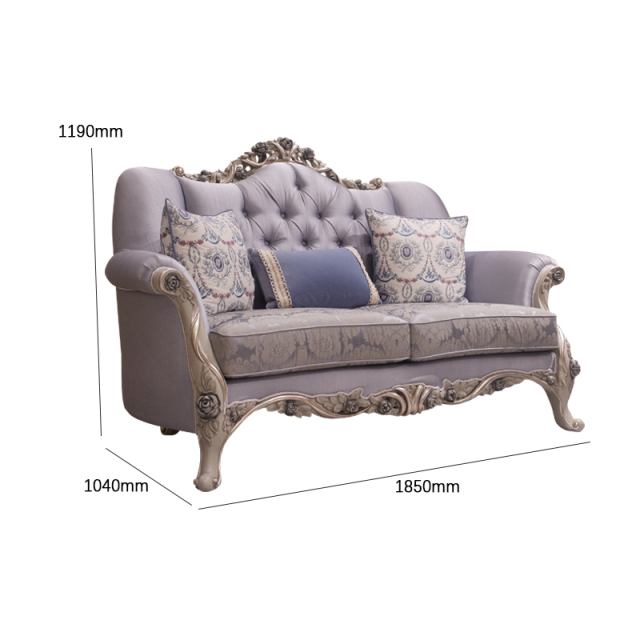 Gray classic carved flower corduroy sofa furniture set,EKAR FURNITURE CO.,LTD,Gray classic carved flower corduroy sofa furniture set  - Ekar Furniture,foshan furniture factory,custom Furniture factory,china furniture factory