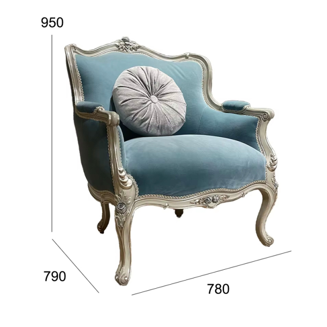 ,MY SHOP,French style living room furniture solid wood frame leisure chair,foshan furniture factory,custom Furniture factory,china furniture factory