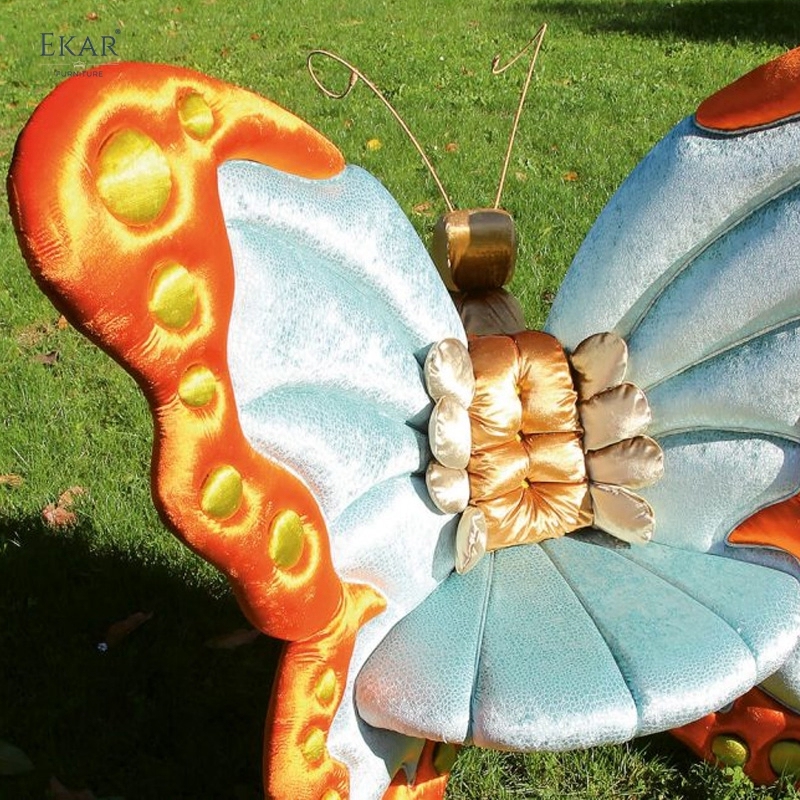Butterfly Fantasy Kids Lounge Chair - Handcrafted Artisan Leisure Seat for Hotels, Villas & Playrooms WY509,EKAR FURNITURE CO.,LTD,,foshan furniture factory,custom Furniture factory,china furniture factory