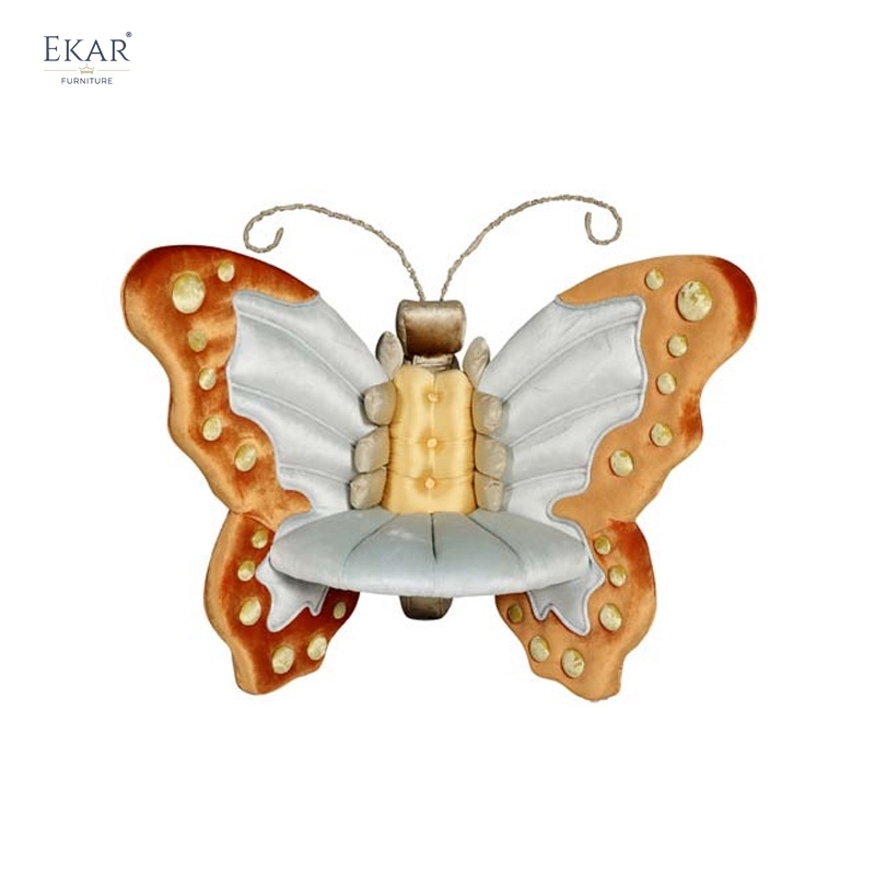 Butterfly Fantasy Kids Lounge Chair - Handcrafted Artisan Leisure Seat for Hotels, Villas & Playrooms WY509,EKAR FURNITURE CO.,LTD,,foshan furniture factory,custom Furniture factory,china furniture factory