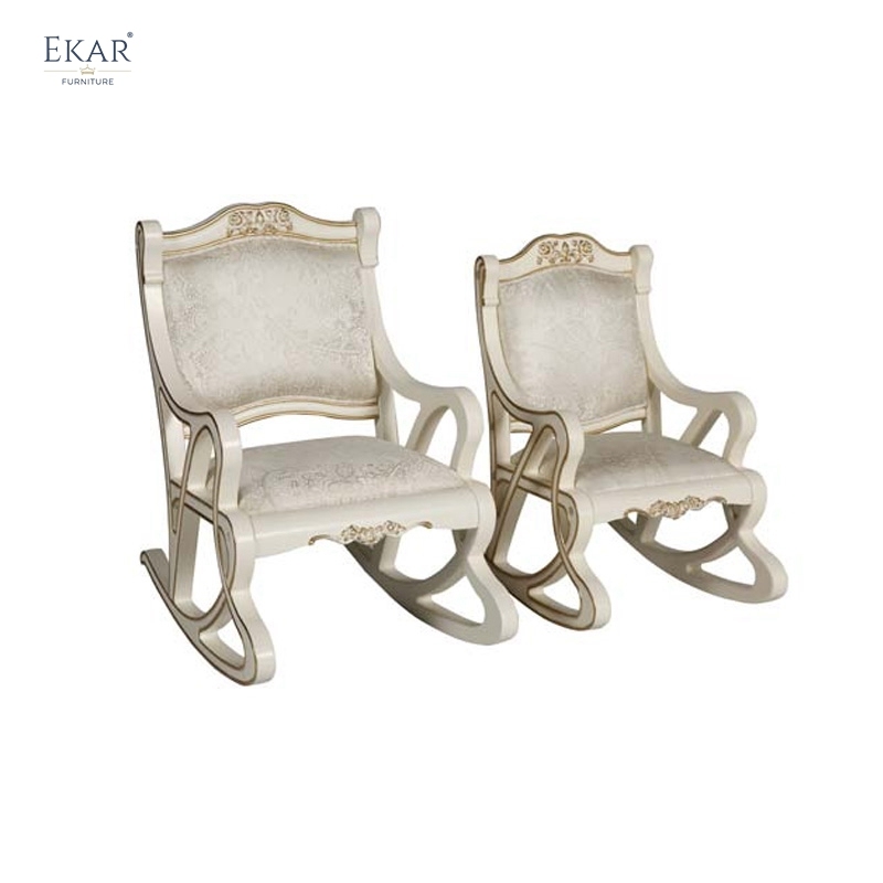 Whale-Shaped Kids Rocking Chair - Solid Wood Commercial-Grade Rocker for Luxury Villas &amp; Hotels,EKAR FURNITURE CO.,LTD,,foshan furniture factory,custom Furniture factory,china furniture factory