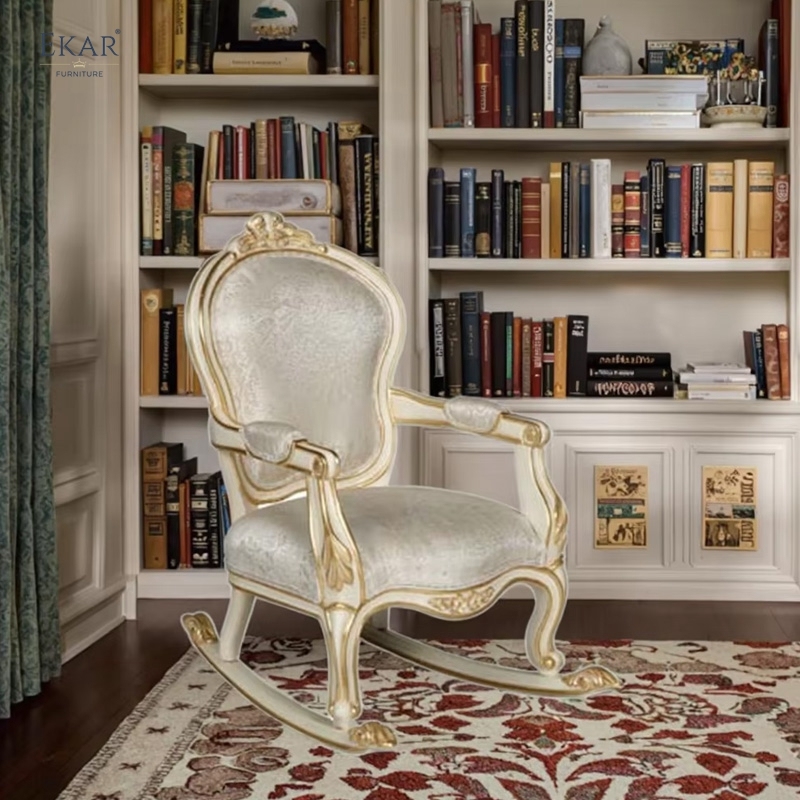 Kids Rocking Chair - Luxury Solid Wood Rocker for Boutique Hotels & Villas,EKAR FURNITURE CO.,LTD,,foshan furniture factory,custom Furniture factory,china furniture factory