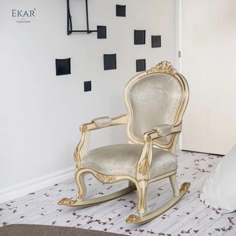 Kids Rocking Chair - Luxury Solid Wood Rocker for Boutique Hotels & Villas,EKAR FURNITURE CO.,LTD,,foshan furniture factory,custom Furniture factory,china furniture factory