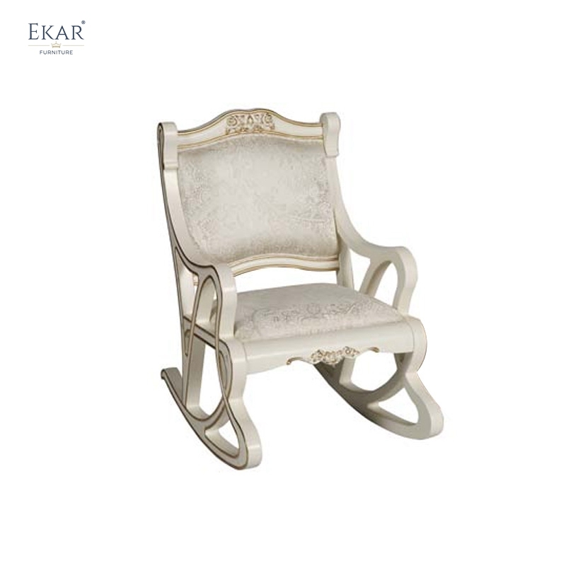 Whale-Shaped Kids Rocking Chair - Solid Wood Commercial-Grade Rocker for Luxury Villas &amp; Hotels,EKAR FURNITURE CO.,LTD,,foshan furniture factory,custom Furniture factory,china furniture factory