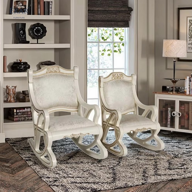 Whale-Shaped Kids Rocking Chair - Solid Wood Commercial-Grade Rocker for Luxury Villas &amp; Hotels,EKAR FURNITURE CO.,LTD,,foshan furniture factory,custom Furniture factory,china furniture factory