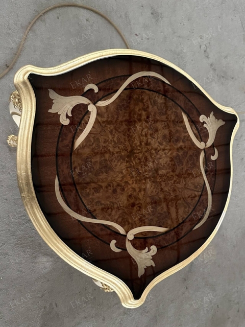 ,MY SHOP,French classic solid wood living room round corner table,foshan furniture factory,custom Furniture factory,china furniture factory