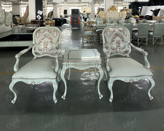 ,MY SHOP,Luxurious French Style Sofa and Coffee Table Set,foshan furniture factory,custom Furniture factory,china furniture factory