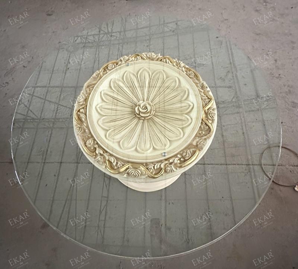 Classic Glass-Top Console Table – Ornate Carvings and Functional Design for Entryway Spaces,EKAR FURNITURE CO.,LTD,Classic Glass-Top Console Table – Ornate Carvings and Functional Design for Entryway Spaces,foshan furniture factory,custom Furniture factory,china furniture factory