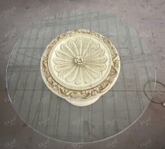 Classic Glass-Top Console Table – Ornate Carvings and Functional Design for Entryway Spaces,EKAR FURNITURE CO.,LTD,Classic Glass-Top Console Table – Ornate Carvings and Functional Design for Entryway Spaces,foshan furniture factory,custom Furniture factory,china furniture factory