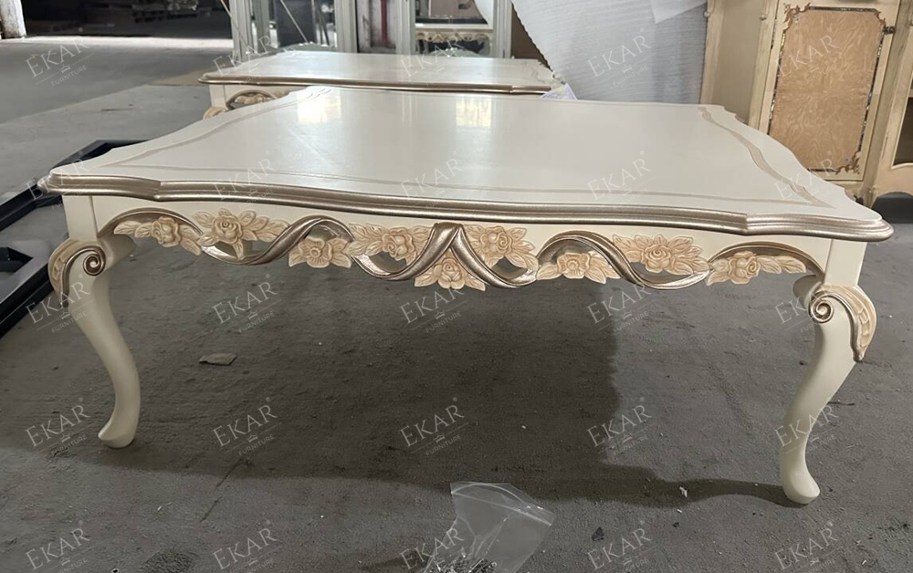 Classic Hand-Carved Solid Wood Living Room Coffee Table,EKAR FURNITURE CO.,LTD,Classic Hand-Carved Solid Wood Living Room Coffee Table,foshan furniture factory,custom Furniture factory,china furniture factory