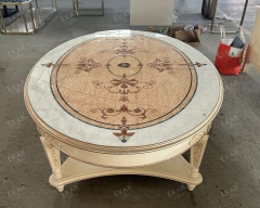 ,MY SHOP,Ash Wood Antique Oval Shaped Living Room Coffee Table,foshan furniture factory,custom Furniture factory,china furniture factory