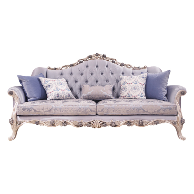 Gray classic carved flower corduroy sofa furniture set,EKAR FURNITURE CO.,LTD,Gray classic carved flower corduroy sofa furniture set  - Ekar Furniture,foshan furniture factory,custom Furniture factory,china furniture factory