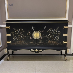 Fany Natural Style Black Entrance Table/foyer Table,EKAR FURNITURE CO.,LTD,,foshan furniture factory,custom Furniture factory,china furniture factory