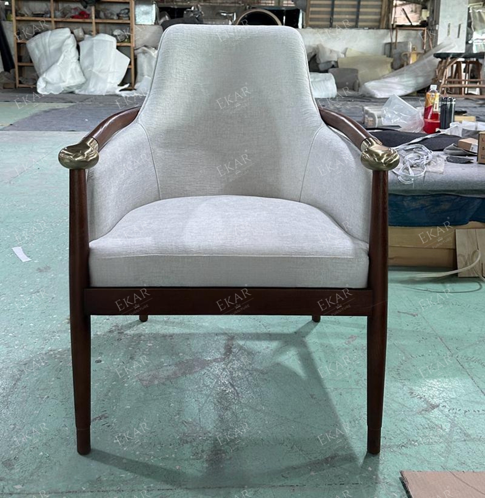 Classic Style Armrest Lounge Chair with Comfortable Upholstery,EKAR FURNITURE CO.,LTD,Classic Style Armrest Lounge Chair with Comfortable Upholstery,foshan furniture factory,custom Furniture factory,china furniture factory