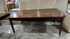 ,MY SHOP,Classic Solid Wood Rectangular Dining Table for Traditional Dining Rooms,foshan furniture factory,custom Furniture factory,china furniture factory