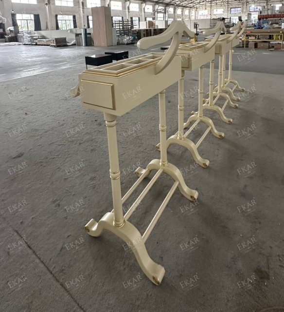 ,MY SHOP,French-Style Solid Wood Coat Rack with Elegant Design,foshan furniture factory,custom Furniture factory,china furniture factory