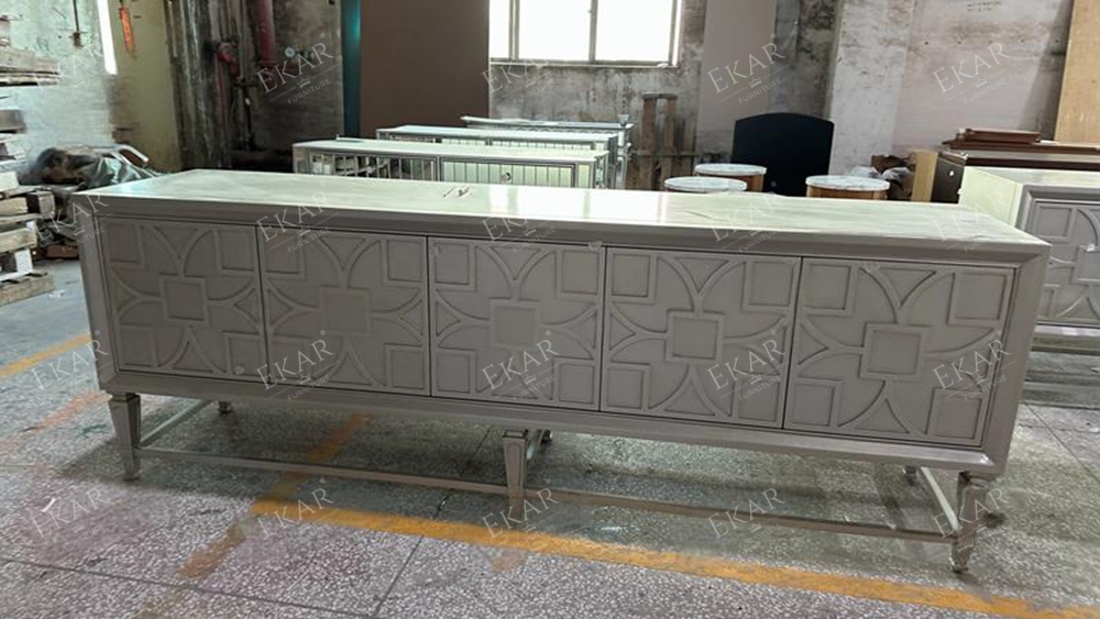 Classic Wooden TV Cabinet with Storage for Traditional Living Rooms,EKAR FURNITURE CO.,LTD,Classic Wooden TV Cabinet with Storage for Traditional Living Rooms,foshan furniture factory,custom Furniture factory,china furniture factory