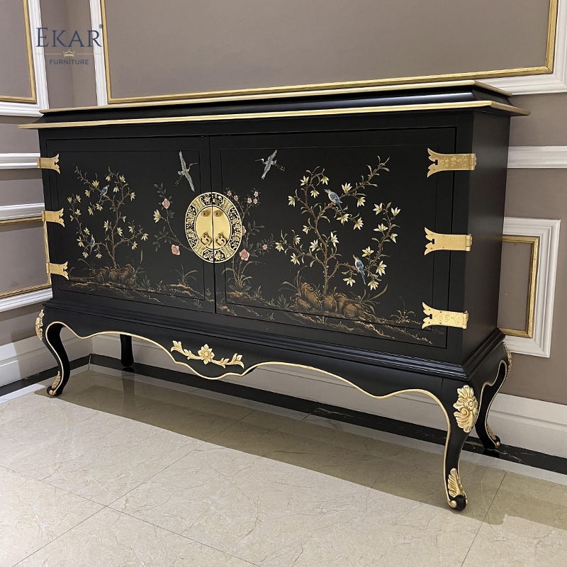 Fany Natural Style Black Entrance Table/foyer Table,EKAR FURNITURE CO.,LTD,,foshan furniture factory,custom Furniture factory,china furniture factory