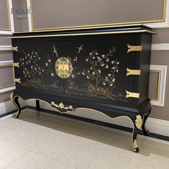 Fany Natural Style Black Entrance Table/foyer Table,EKAR FURNITURE CO.,LTD,,foshan furniture factory,custom Furniture factory,china furniture factory