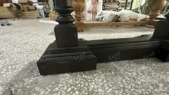 Console Table with Marble Top and Wooden Base for Entryways,EKAR FURNITURE CO.,LTD,Console Table with Marble Top and Wooden Base for Entryways,foshan furniture factory,custom Furniture factory,china furniture factory