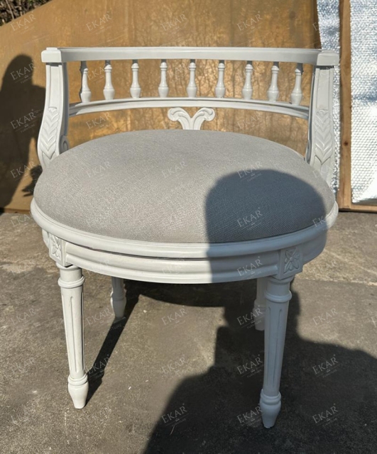 ,MY SHOP,Classic Wooden Backrest Stool for Traditional Living Room Seating,foshan furniture factory,custom Furniture factory,china furniture factory