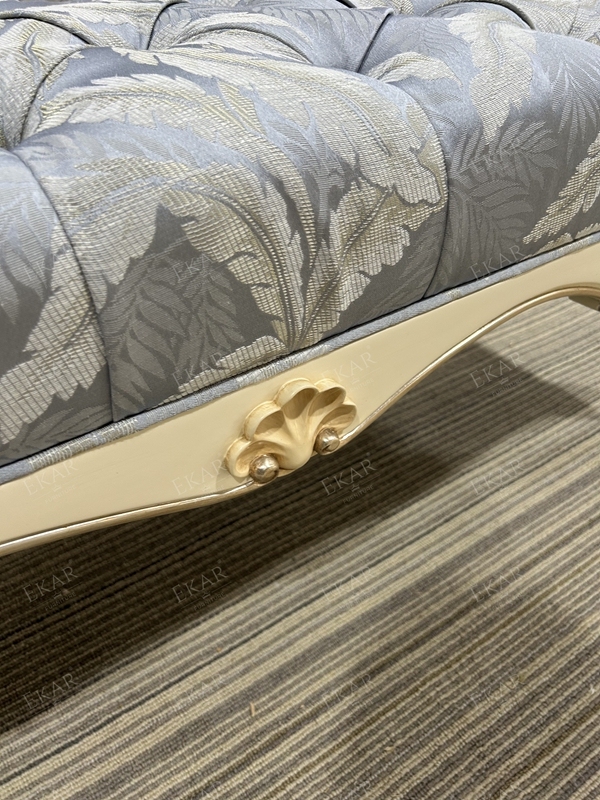 Antique Bedside Stool Chairs Bed End Stool Bench Wood Bench Price Luxury Ottoman Home Furniture Bedrooms Entryway Benches,EKAR FURNITURE CO.,LTD,Antique Bedside Stool Chairs Bed End Stool Bench Wood Bench Price Luxury Ottoman Home Furniture Bedrooms Entryway Benches,foshan furniture factory,custom Furniture factory,china furniture factory