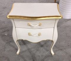 ,MY SHOP,Exquisite Antique Simple Ivory White Nightstand,foshan furniture factory,custom Furniture factory,china furniture factory