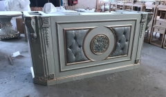 ,MY SHOP,French Style Marble Top Bar Table with Metal Frame for Living Room or Kitchen,foshan furniture factory,custom Furniture factory,china furniture factory
