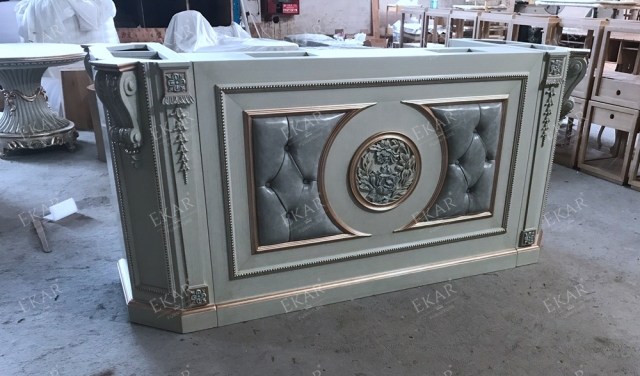 ,MY SHOP,French Style Marble Top Bar Table with Metal Frame for Living Room or Kitchen,foshan furniture factory,custom Furniture factory,china furniture factory