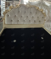 ,MY SHOP,Full Size Tufted Upholstered Headboard King Bed Frames For Sale - Ekar Furniture,foshan furniture factory,custom Furniture factory,china furniture factory