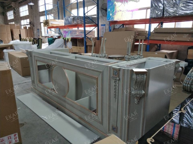 ,MY SHOP,French Style Marble Top Bar Table with Metal Frame for Living Room or Kitchen,foshan furniture factory,custom Furniture factory,china furniture factory