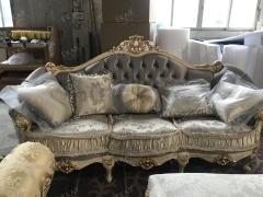 ,MY SHOP,Looking Living Room Furniture Grey Corduroy Sofa Gray Tweed Couch - Ekar Furniture,foshan furniture factory,custom Furniture factory,china furniture factory
