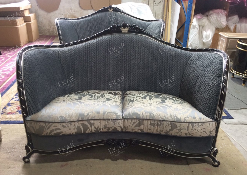 Velvet Couch Sale Comfy Upholstered Black Sofa Set,EKAR FURNITURE CO.,LTD,Velvet Couch Sale Comfy Upholstered Black Sofa Set - Ekar Furniture,foshan furniture factory,custom Furniture factory,china furniture factory