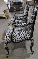 Cheetah Patterned Chairs Black Accent Armchair Set For Sale,EKAR FURNITURE CO.,LTD,Cheetah Patterned Chairs Black Accent Armchair Set For Sale  - Ekar Furniture,foshan furniture factory,custom Furniture factory,china furniture factory