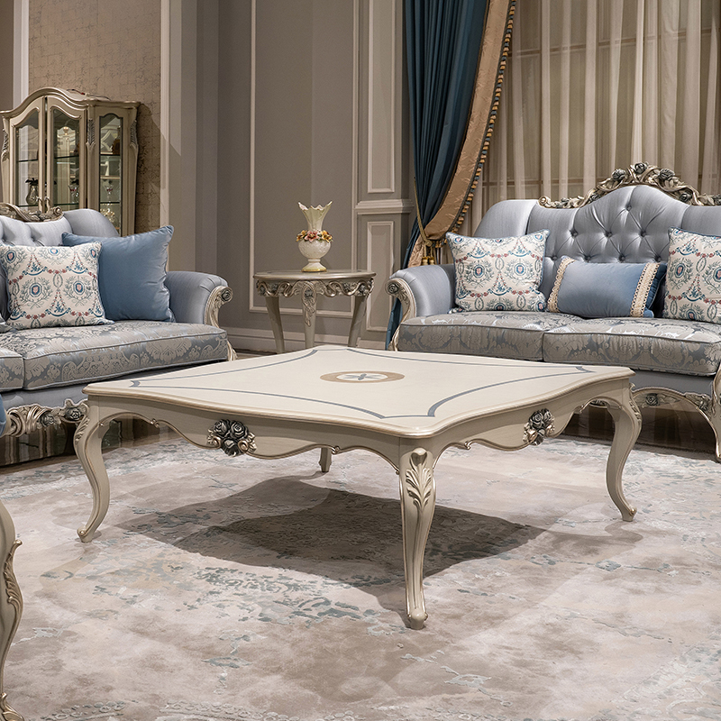Classic Hand-Carved Solid Wood Living Room Coffee Table,EKAR FURNITURE CO.,LTD,Classic Hand-Carved Solid Wood Living Room Coffee Table,foshan furniture factory,custom Furniture factory,china furniture factory