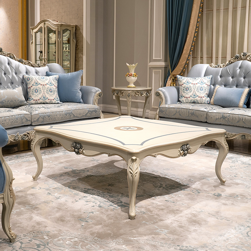Classic Hand-Carved Solid Wood Living Room Coffee Table,EKAR FURNITURE CO.,LTD,Classic Hand-Carved Solid Wood Living Room Coffee Table,foshan furniture factory,custom Furniture factory,china furniture factory